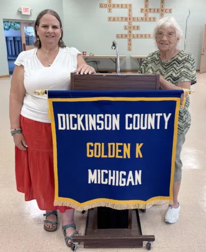 McElroy-Denissen speaks to Golden K Club